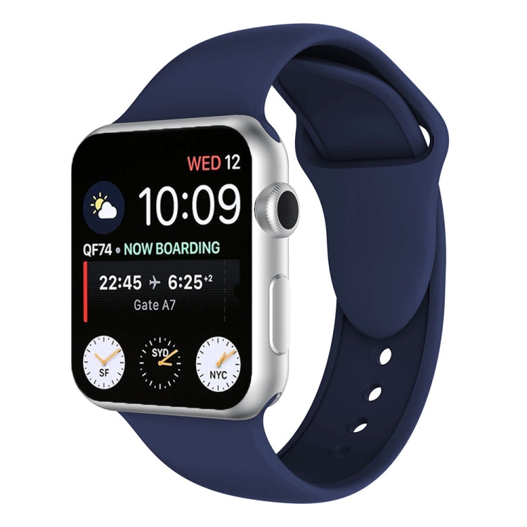 สายนาฬิกาซิลิโคนแบบหมุดคู่สำหรับ Apple Watch Series 3 & 2 & 1 42mm, Apple Watch 42mm