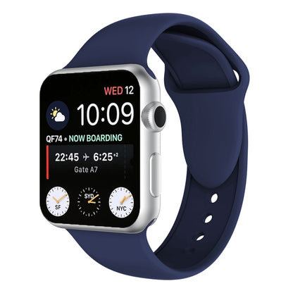 สายนาฬิกาซิลิโคนแบบหมุดคู่สำหรับ Apple Watch Series 3 & 2 & 1 42mm, Apple Watch 42mm