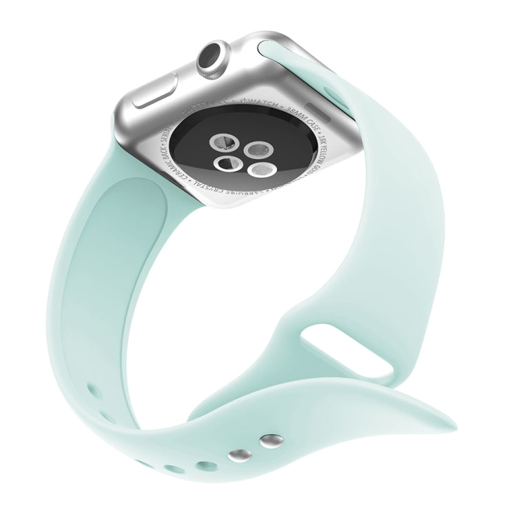 สายนาฬิกาซิลิโคนแบบหมุดคู่สำหรับ Apple Watch Series 3 & 2 & 1 42mm, Apple Watch 42mm