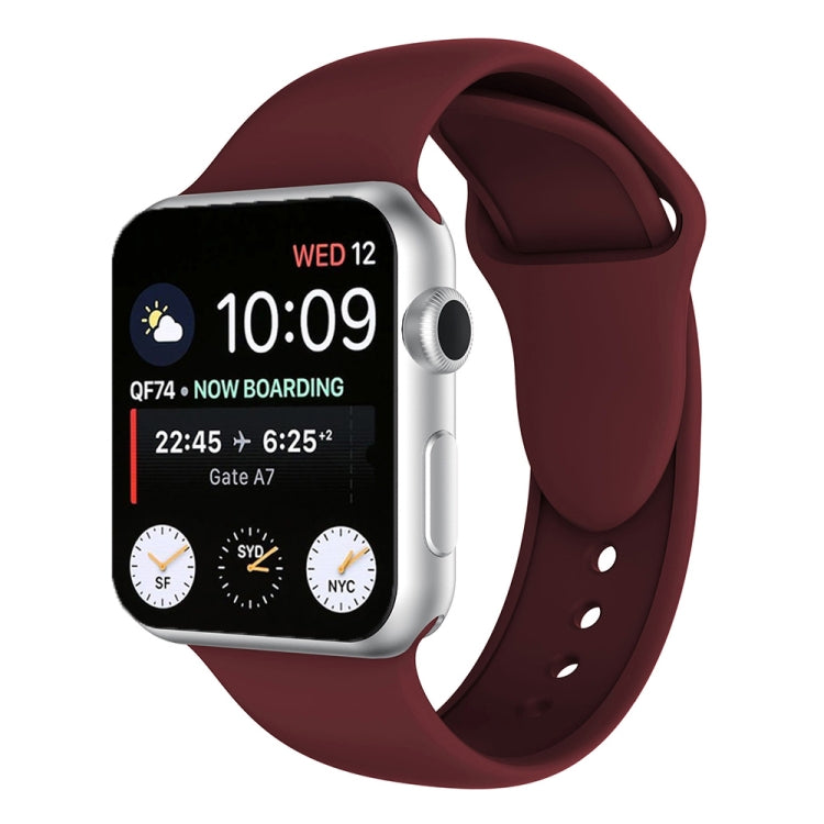 สายนาฬิกาซิลิโคนแบบหมุดคู่สำหรับ Apple Watch Series 3 & 2 & 1 42mm, Apple Watch 42mm