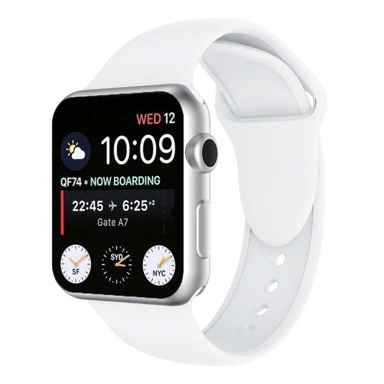 สายนาฬิกาซิลิโคนแบบหมุดคู่สำหรับ Apple Watch Series 3 & 2 & 1 42mm, Apple Watch 42mm