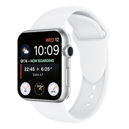 สายนาฬิกาซิลิโคนแบบหมุดคู่สำหรับ Apple Watch Series 3 & 2 & 1 42mm, Apple Watch 42mm
