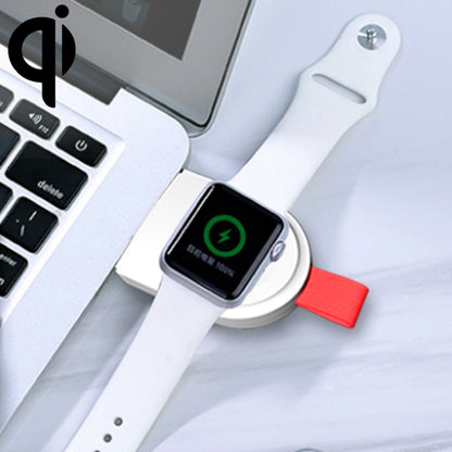 A3 Universal Portable Qi Standard Magnetic Wireless Charger สำหรับ Apple Watch Series 4 & 3 & 2 & 1