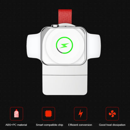 A3 Universal Portable Qi Standard Magnetic Wireless Charger สำหรับ Apple Watch Series 4 & 3 & 2 & 1