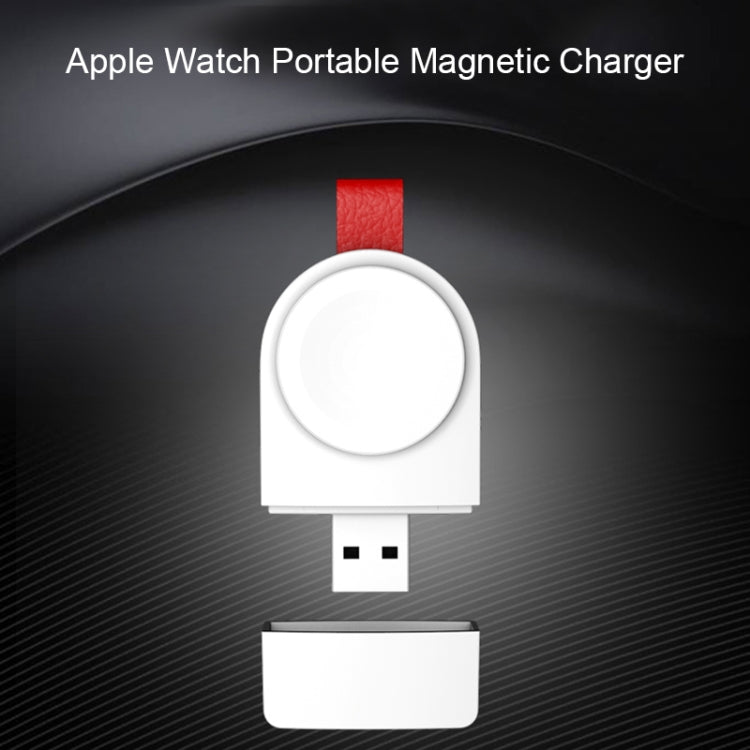 A3 Universal Portable Qi Standard Magnetic Wireless Charger สำหรับ Apple Watch Series 4 & 3 & 2 & 1