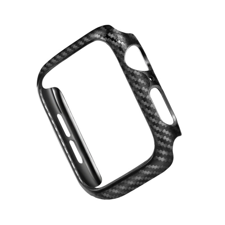 เคสป้องกันกรอบคาร์บอนไฟเบอร์ PC สำหรับ Apple Watch Series 6 & SE & 5 & 4 40 มม, For Apple Watch Series 6 / 5 / 4 / Watch SE 40mm