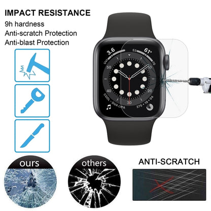 ฟิล์มกระจกนิรภัย 9H 2.5D สำหรับ Apple Watch Series 5 / 4 44mm, For Apple Watch Series 6 / 5 / 4 / Watch SE 44mm