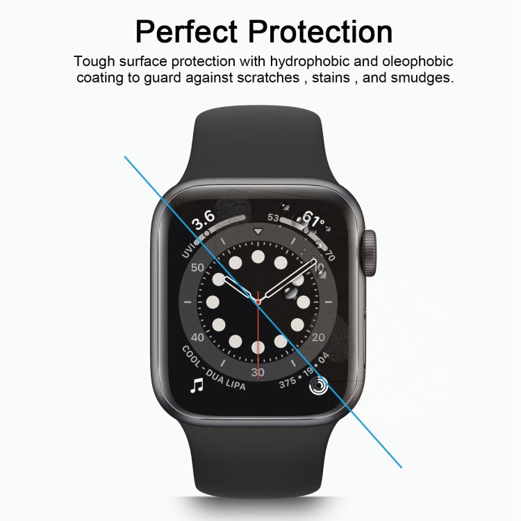 ฟิล์มกระจกนิรภัย 9H 2.5D สำหรับ Apple Watch Series 5 / 4 44mm, For Apple Watch Series 6 / 5 / 4 / Watch SE 44mm
