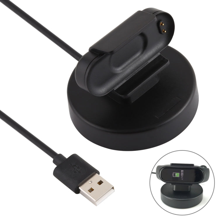 สำหรับ Xiaomi Mi Band 4 Charger แท่นชาร์จฐานขาตั้งพร้อมสายชาร์จ 1 ม