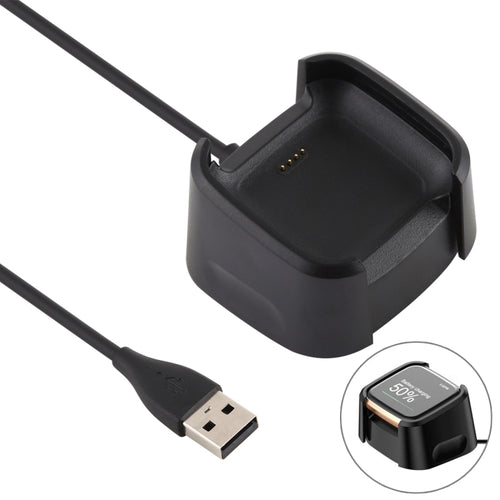 สำหรับ Fitbit Versa 2 Charger แท่นชาร์จฐานขาตั้งพร้อมสายชาร์จ 1 ม