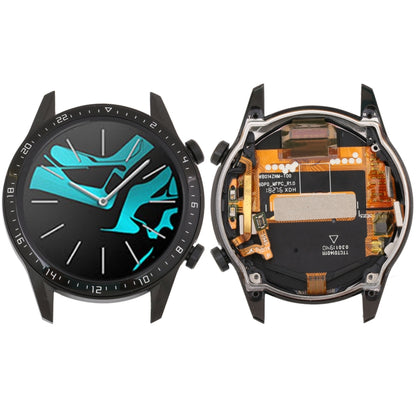 หน้าจอแอลซีดีและชุดประกอบDigitizerพร้อมกรอบสำหรับนาฬิกาHuawei GT 2 46 มม, For Huawei Watch GT 2 46mm(Black), For Huawei Watch GT 2 46mm(Silver)