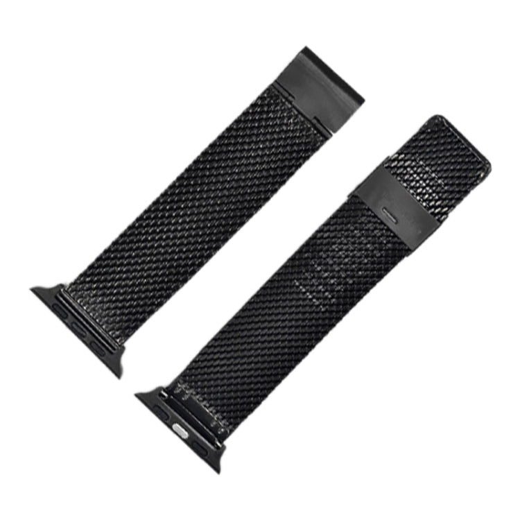 304 สแตนเลสนาฬิกา Milanese พร้อมขั้วต่อสำหรับ Apple Watch Series 8 & 7 41 มม./SE 2 & 6 & SE & 5 & 4 40 มม./3 & 2 & 1 38 มม., For Apple Watch Series 7  41mm / & 6 & SE & 5 & 4 40mm