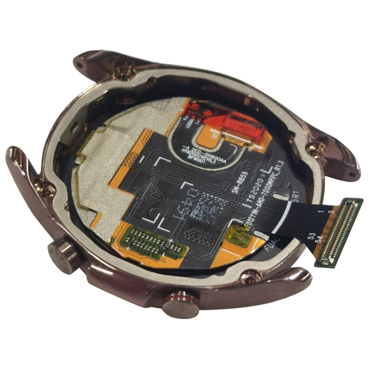 หน้าจอแอลซีดีและชุดประกอบDigitizerพร้อมกรอบสำหรับSamsung Galaxy Watch3 SM-R850/R855