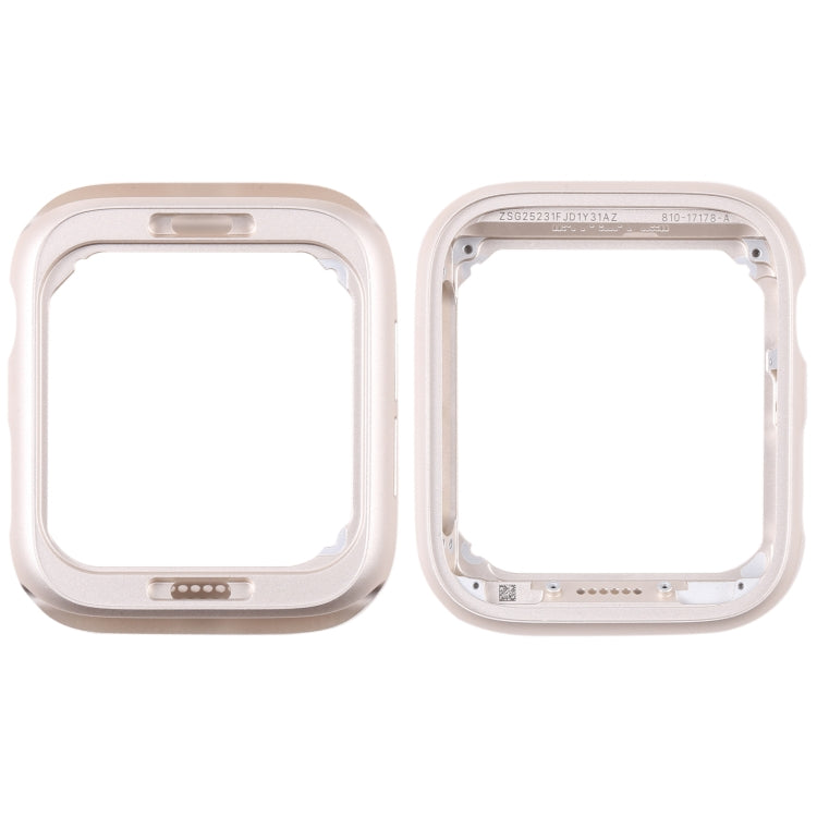 สำหรับ Apple Watch Series SE 2022 44 มม. แผ่นกรอบกลางสแตนเลส, For Apple Watch Series SE 2022 44mm
