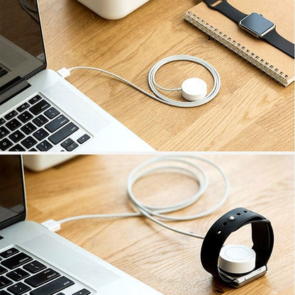เครื่องชาร์จแม่เหล็กไร้สาย 1 ม. สำหรับ Apple Watch Series Ultra & 8 & 7 & 6 & 5 & 4 & 3 & 2, 1m