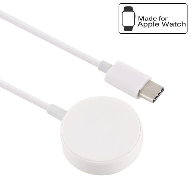 เครื่องชาร์จไร้สายแม่เหล็กแบบพกพา Type-C ขนาด 30 ซม. สำหรับ Apple Watch Series Ultra & 8 & 7 & 6 & 5 & 4 & 3 & 2