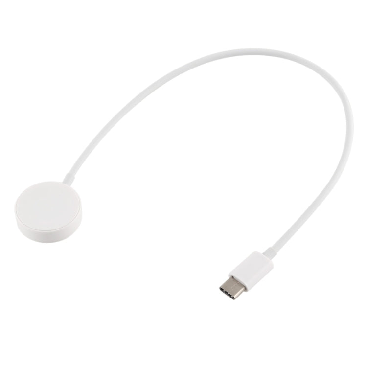 เครื่องชาร์จไร้สายแม่เหล็กแบบพกพา Type-C ขนาด 30 ซม. สำหรับ Apple Watch Series Ultra & 8 & 7 & 6 & 5 & 4 & 3 & 2