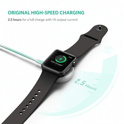 เครื่องชาร์จไร้สายแม่เหล็กแบบพกพา Type-C ขนาด 30 ซม. สำหรับ Apple Watch Series Ultra & 8 & 7 & 6 & 5 & 4 & 3 & 2