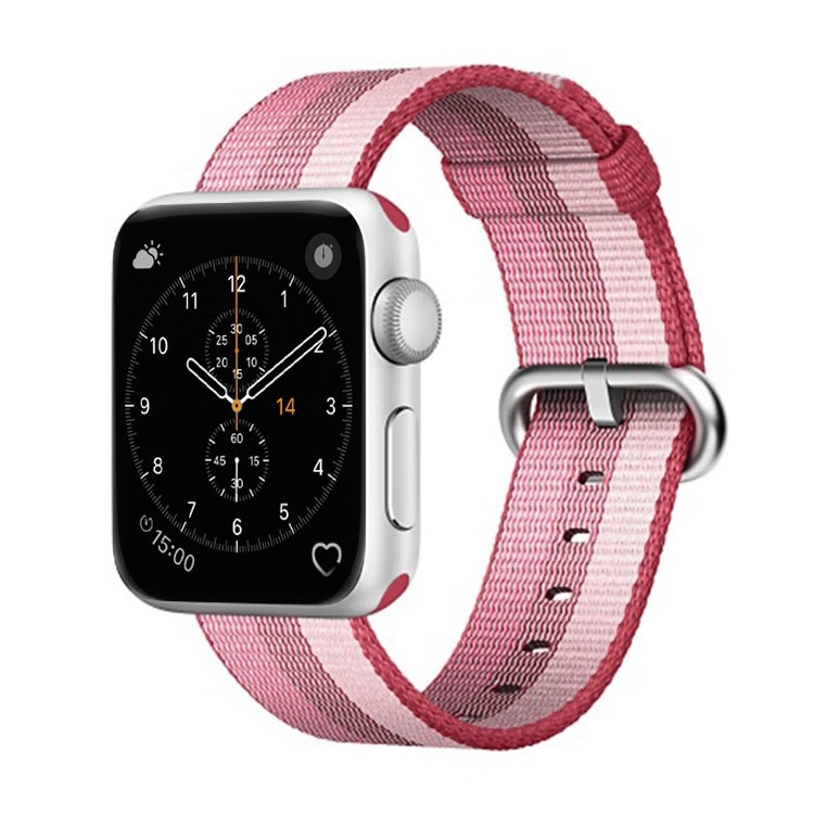 สำหรับ Apple Watch 42mm ลายทอสายนาฬิกาไนลอน, For Apple Watch 42mm