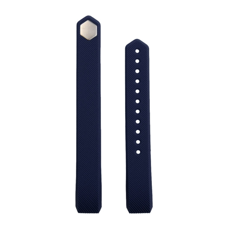 สำหรับ Fitbit Alta Watch สายนาฬิกาซิลิโคนเนื้อเฉียง ขนาดใหญ่ ความยาว: ประมาณ 22 ซม
