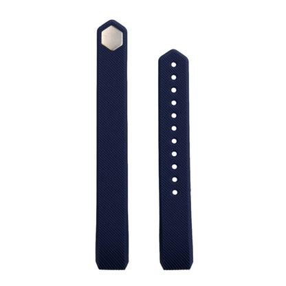 สำหรับ Fitbit Alta Watch สายนาฬิกาซิลิโคนเนื้อเฉียง ขนาดใหญ่ ความยาว: ประมาณ 22 ซม