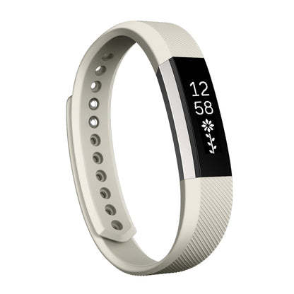 สำหรับ Fitbit Alta Watch สายนาฬิกาซิลิโคนเนื้อเฉียง ขนาดใหญ่ ความยาว: ประมาณ 22 ซม