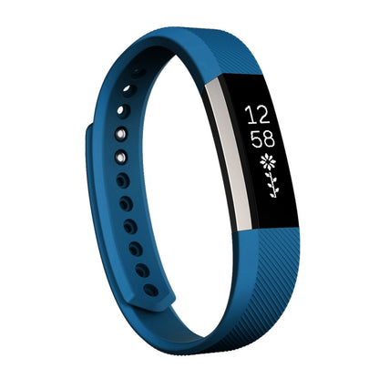 สำหรับ Fitbit Alta Watch สายนาฬิกาซิลิโคนเนื้อเฉียง ขนาดใหญ่ ความยาว: ประมาณ 22 ซม