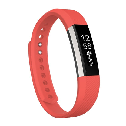 สำหรับ Fitbit Alta Watch สายนาฬิกาซิลิโคนเนื้อเฉียง ขนาดใหญ่ ความยาว: ประมาณ 22 ซม