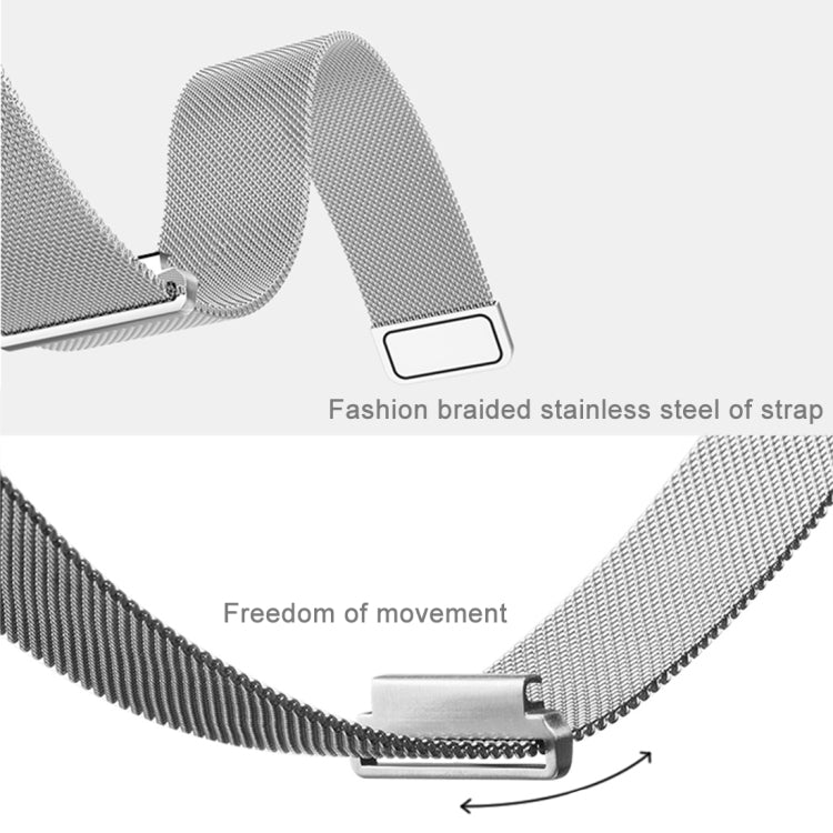 Watch Loop Magnetic Closed Clasp สายนาฬิกาสแตนเลสสำหรับ Samsung Gear S2 Classic / S2