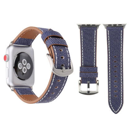 สำหรับ Apple Watch Series 8 & 7 41 มม./SE 2 & 6 & SE & 5 & 4 40 มม./3 & 2 & 1 38 มม.แฟชั่นเรียบง่ายของแท้หนังคาวบอยรูปแบบนาฬิกา, 38mm