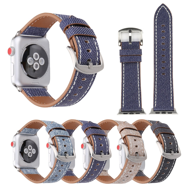 สำหรับ Apple Watch Series 8 & 7 41 มม./SE 2 & 6 & SE & 5 & 4 40 มม./3 & 2 & 1 38 มม.แฟชั่นเรียบง่ายของแท้หนังคาวบอยรูปแบบนาฬิกา, 38mm