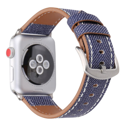 สำหรับ Apple Watch Ultra 49 มม./Series 8 & 7 45 มม./SE 2 & 6 & SE & 5 & 4 44 มม./3 & 2 & 1 42 มม.แฟชั่นของแท้หนังคาวบอยรูปแบบสายนาฬิกา, 42mm