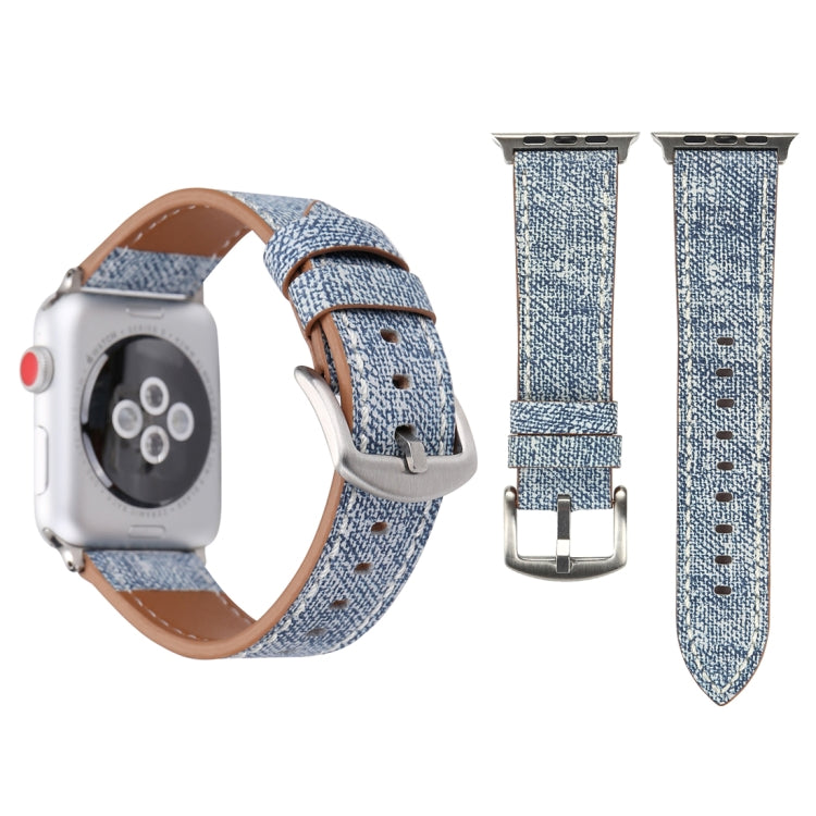 สำหรับ Apple Watch Ultra 49 มม./Series 8 & 7 45 มม./SE 2 & 6 & SE & 5 & 4 44 มม./3 & 2 & 1 42 มม.แฟชั่นของแท้หนังคาวบอยรูปแบบสายนาฬิกา, 42mm