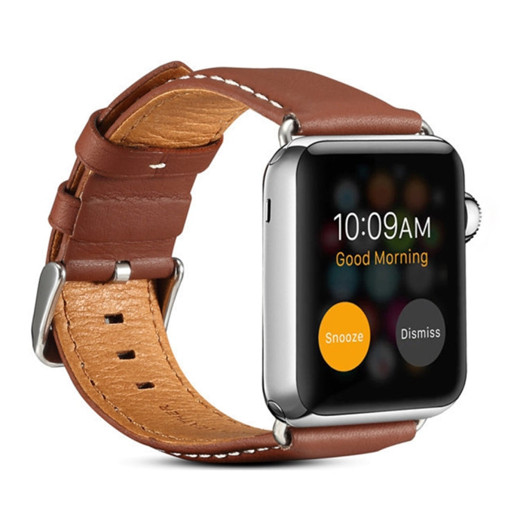 Denior สิ่งแวดล้อมหรูหรานาฬิการถยนต์สายนาฬิกาหนังสำหรับ Apple Watch Ultra 49mm / Series 8 & 7 45mm / SE 2&6&SE&5&4 44mm / 3&2&1 42mm