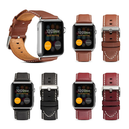 Denior สิ่งแวดล้อมหรูหรานาฬิการถยนต์สายนาฬิกาหนังสำหรับ Apple Watch Ultra 49mm / Series 8 & 7 45mm / SE 2&6&SE&5&4 44mm / 3&2&1 42mm