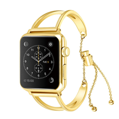สร้อยข้อมือรูปตัว V สายรัดข้อมือโลหะพร้อมหัวเข็มขัดสแตนเลสสำหรับ Apple Watch Ultra 49mm / Series 8&7 45mm / SE 2&6&SE&5&4 44mm / 3&2&1 42mm, 7 45mm / 6&SE&5&4 44mm / 3&2&1 42mm