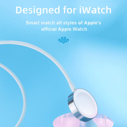 JOYROOM S-IW001 Ben Series 1.2m 2.5W สายชาร์จแม่เหล็กแบบพกพาสำหรับ Apple Watch