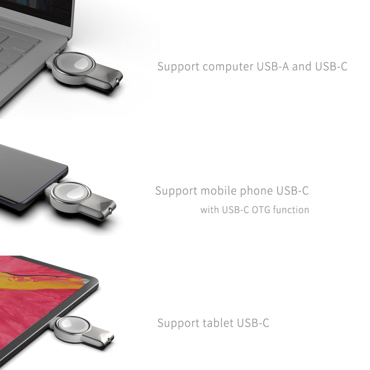 T304 ที่ชาร์จไร้สายแบบพกพาสำหรับ Apple Watch, For Apple Watch