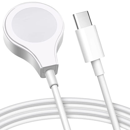 การชาร์จแม่เหล็กอย่างรวดเร็วแบบไร้สายเป็นสายเคเบิล Type-C / USB-C สำหรับ Apple Watch Series, Type-C