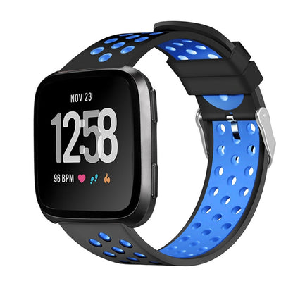 สำหรับ Fitbit Versa สายนาฬิกาซิลิโคนแฟชั่นเรียบง่าย
