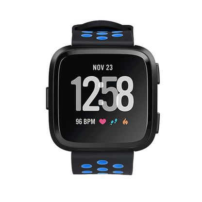 สำหรับ Fitbit Versa สายนาฬิกาซิลิโคนแฟชั่นเรียบง่าย