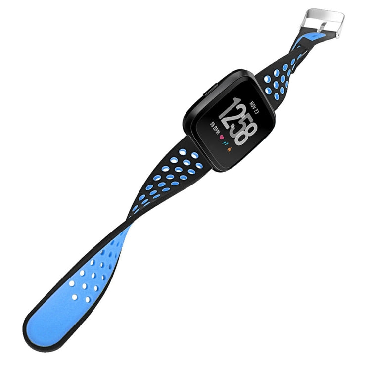 สำหรับ Fitbit Versa สายนาฬิกาซิลิโคนแฟชั่นเรียบง่าย
