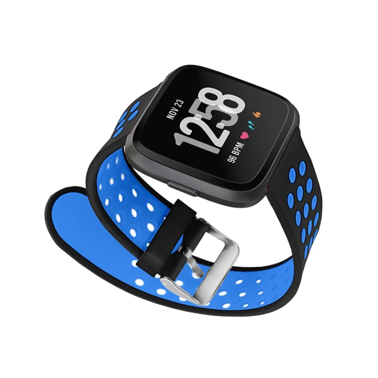 สำหรับ Fitbit Versa สายนาฬิกาซิลิโคนแฟชั่นเรียบง่าย