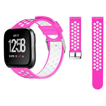 สำหรับ Fitbit Versa สายนาฬิกาซิลิโคนแฟชั่นเรียบง่าย