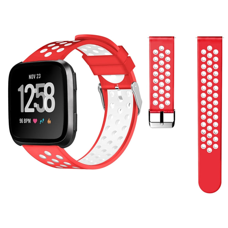 สำหรับ Fitbit Versa สายนาฬิกาซิลิโคนแฟชั่นเรียบง่าย