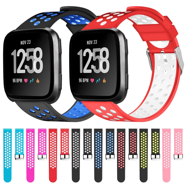 สำหรับ Fitbit Versa สายนาฬิกาซิลิโคนแฟชั่นเรียบง่าย