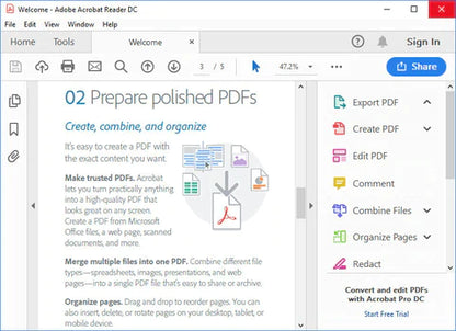 Adobe Acrobat Pro DC 2023 Full Version for Windows