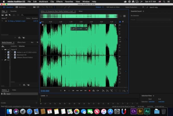 Adobe Audition 2022 Full Version Lifetime for MacOS