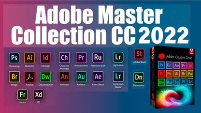 Adobe Creative Master Collection 2022 Full Version for Windows