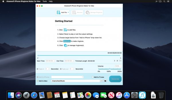 Aiseesoft iPhone Ringtone Maker for Mac 7.1.10 (2020)